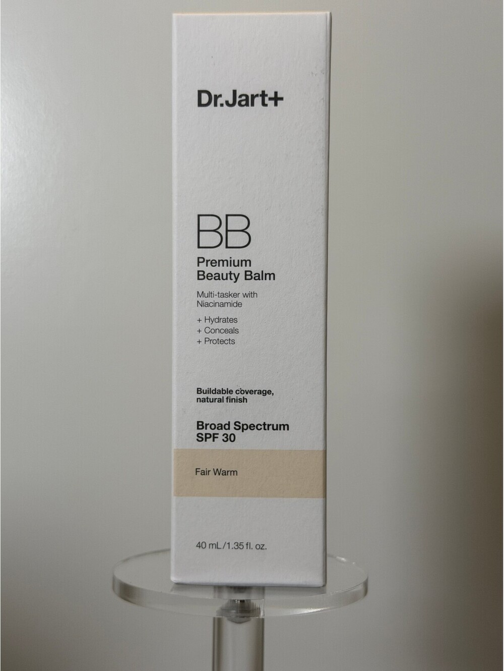 Dr. Jart+ Premium BB Beauty Balm SPF 30 Fair Warm 40mL NEW